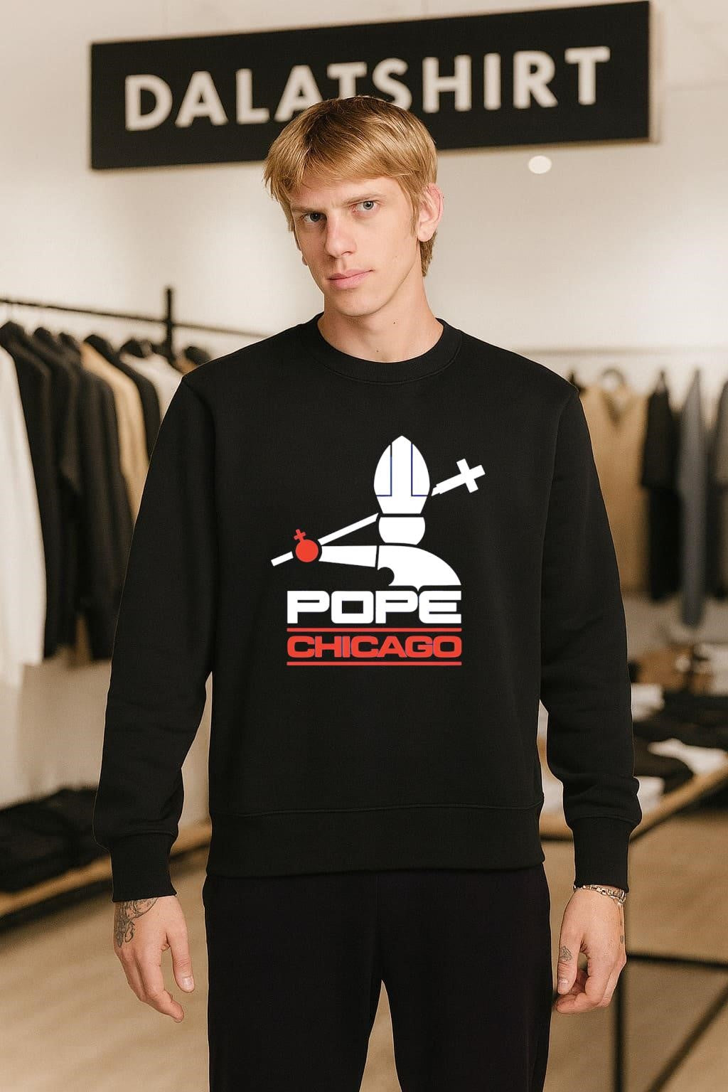 Pope Chicago shirt
