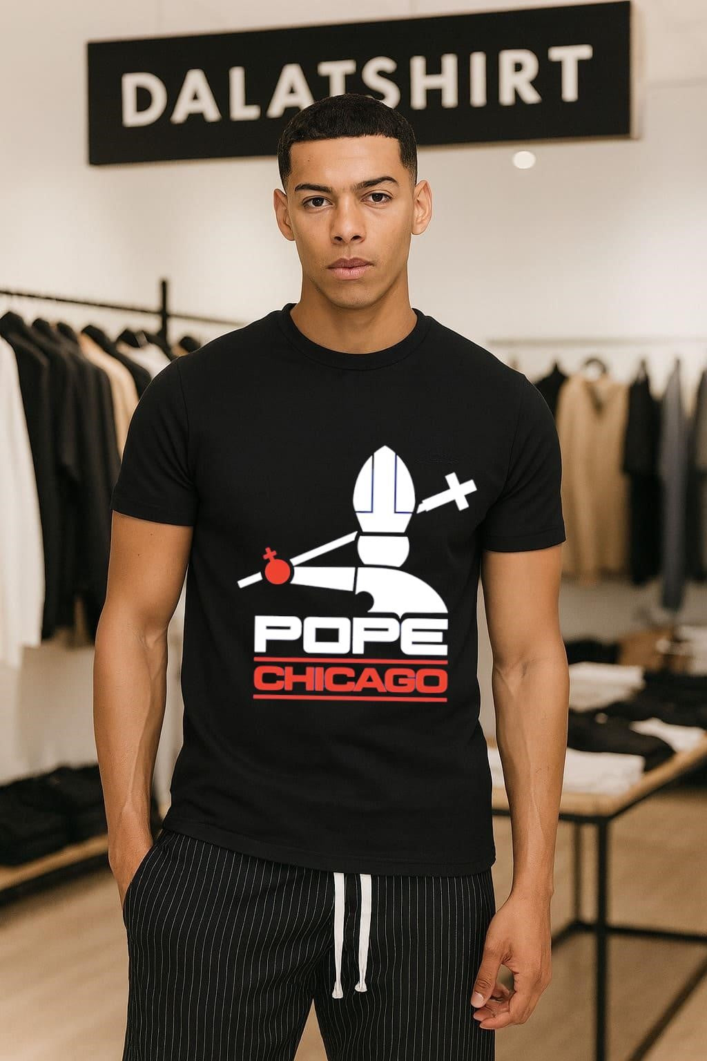 Pope Chicago shirt