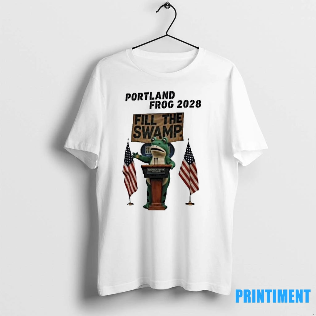 Portland Frog 2028 Fill The Swamp Tshirts Sweater