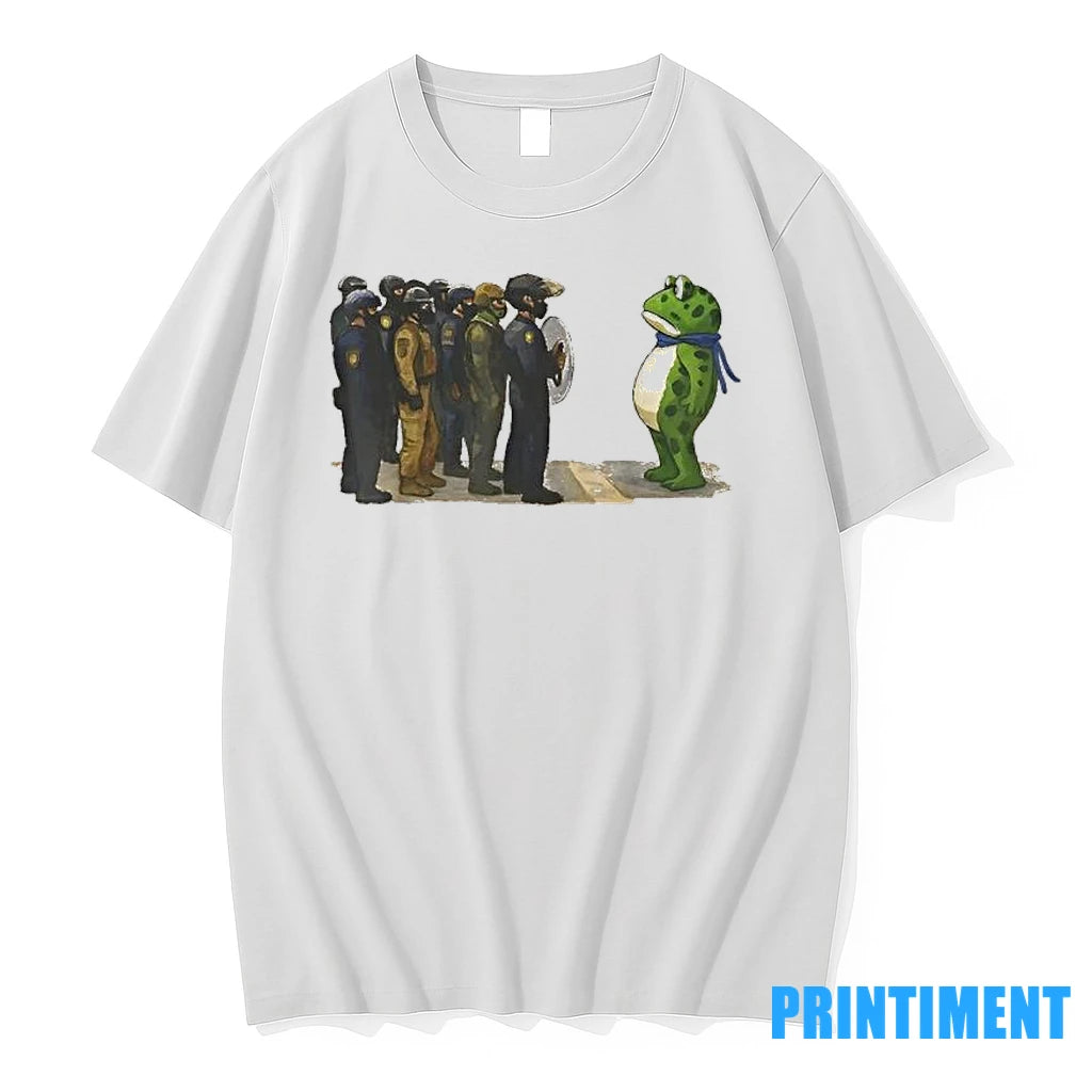 Portland Frog Protest Anti Ice Fdt Resistance Tshirts Sweater