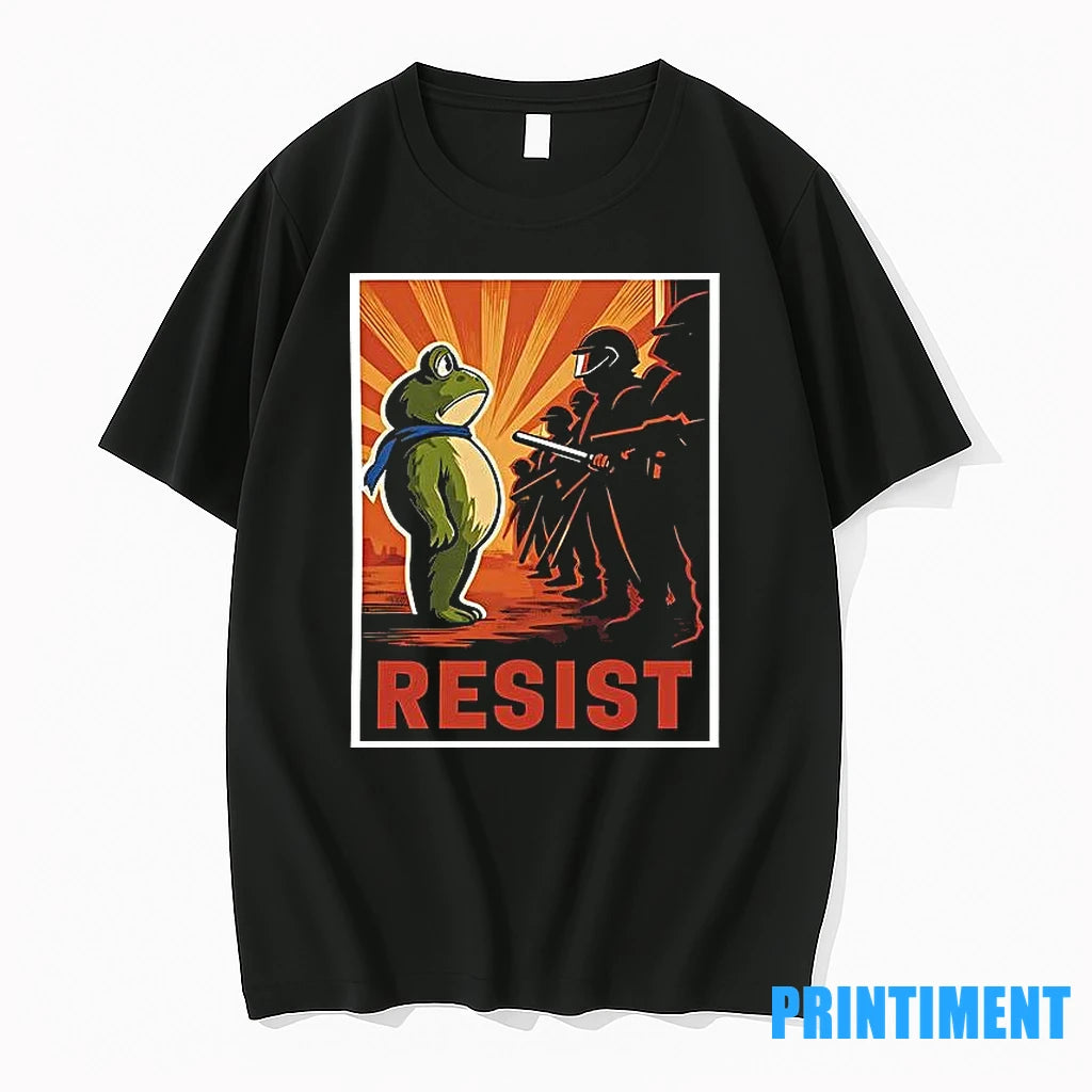 Portland Frog Protest Resist Tshirts Sweater