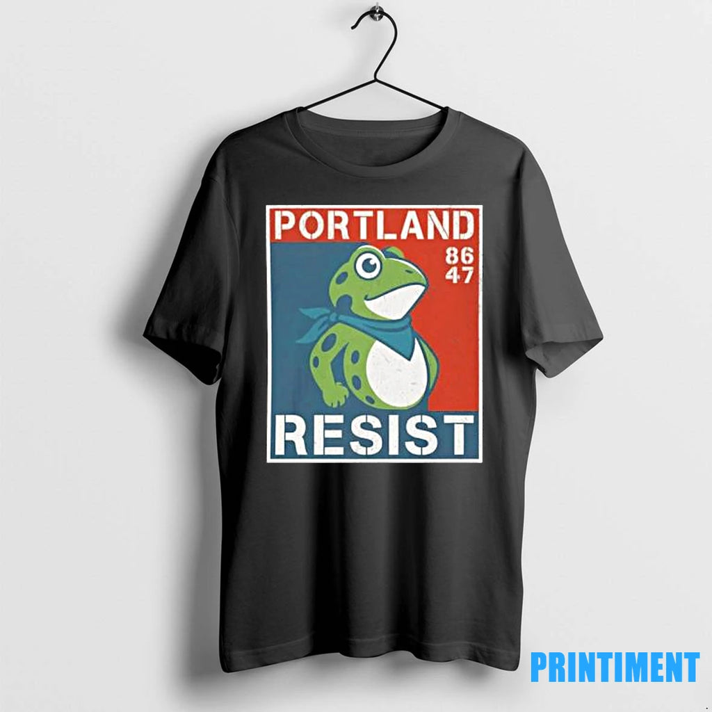 Portland Frog Resist 86 47 Tshirts Sweater