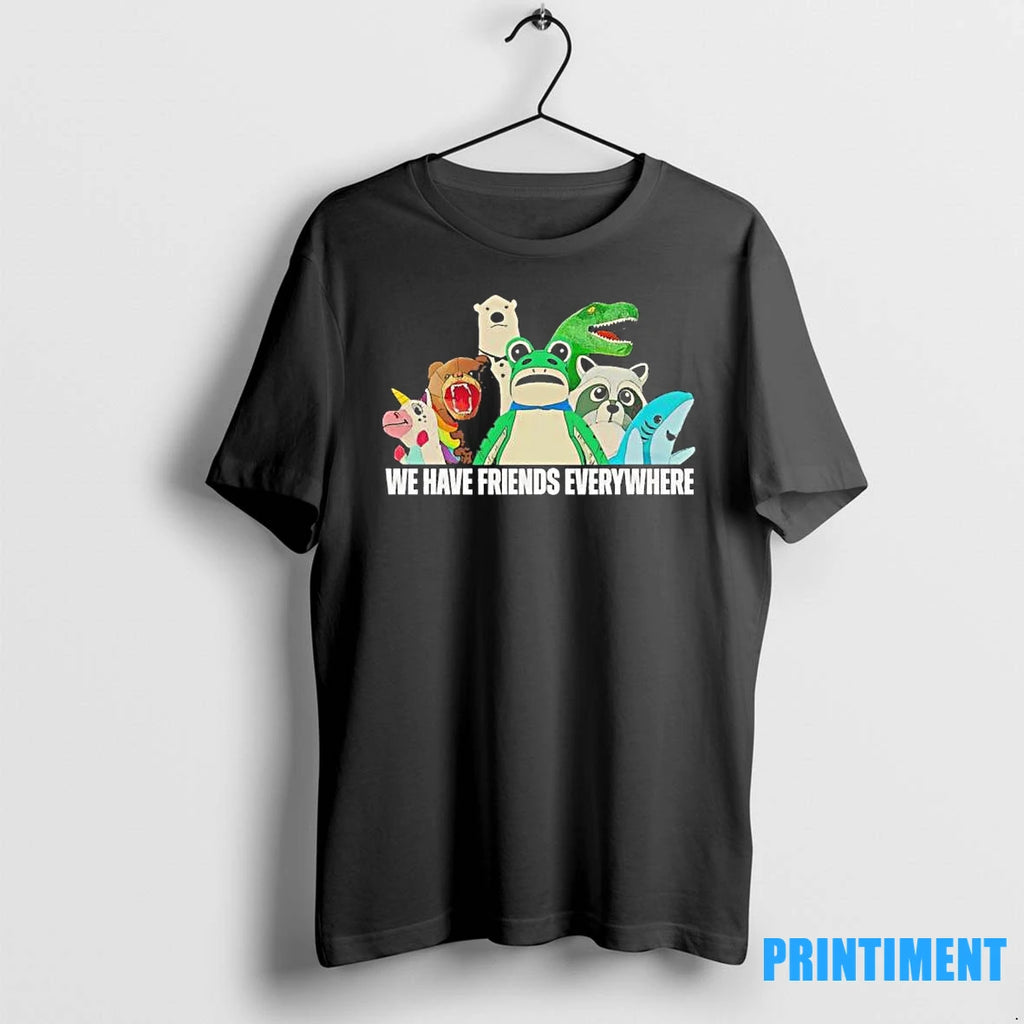 Portland Frog We Have Friends Everywhere Tshirts Sweater