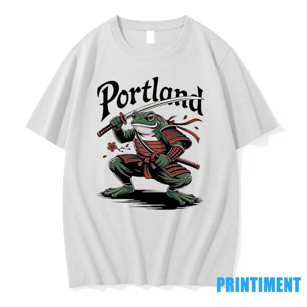 Portland Frogs Resist Samurai Tshirts Sweater