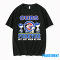 Postseason The Peanuts X Chicago Cubs Forever Not Just When We Win Tshirts Sweater