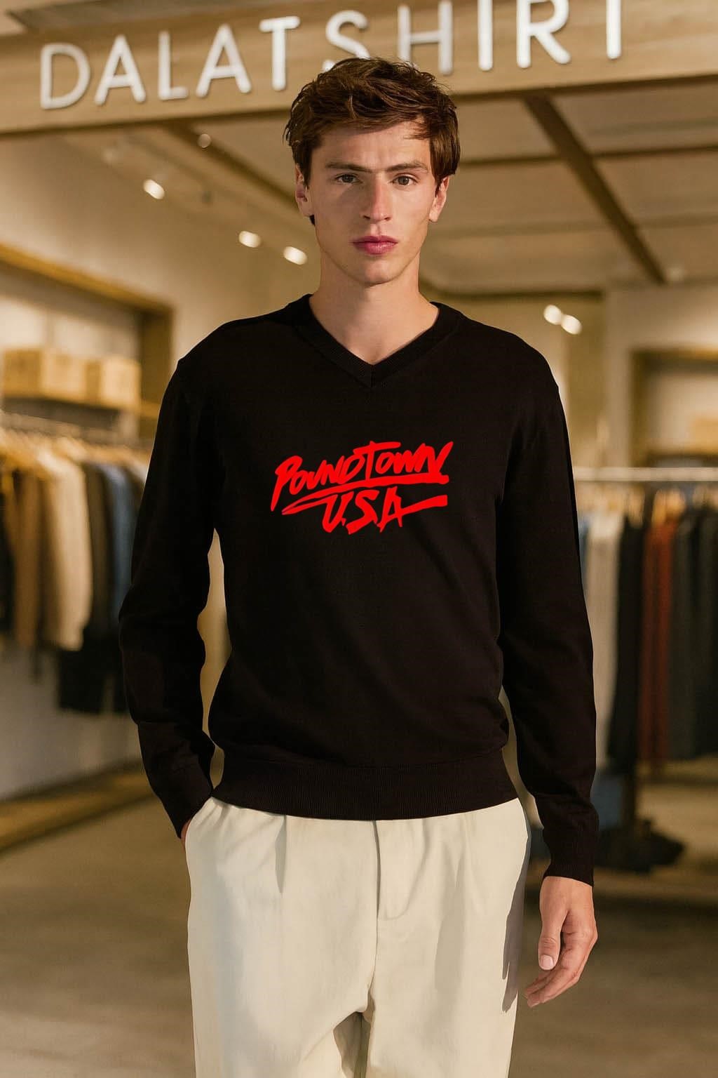 Poundtown USA Graphic Design Streetwear Style shirt
