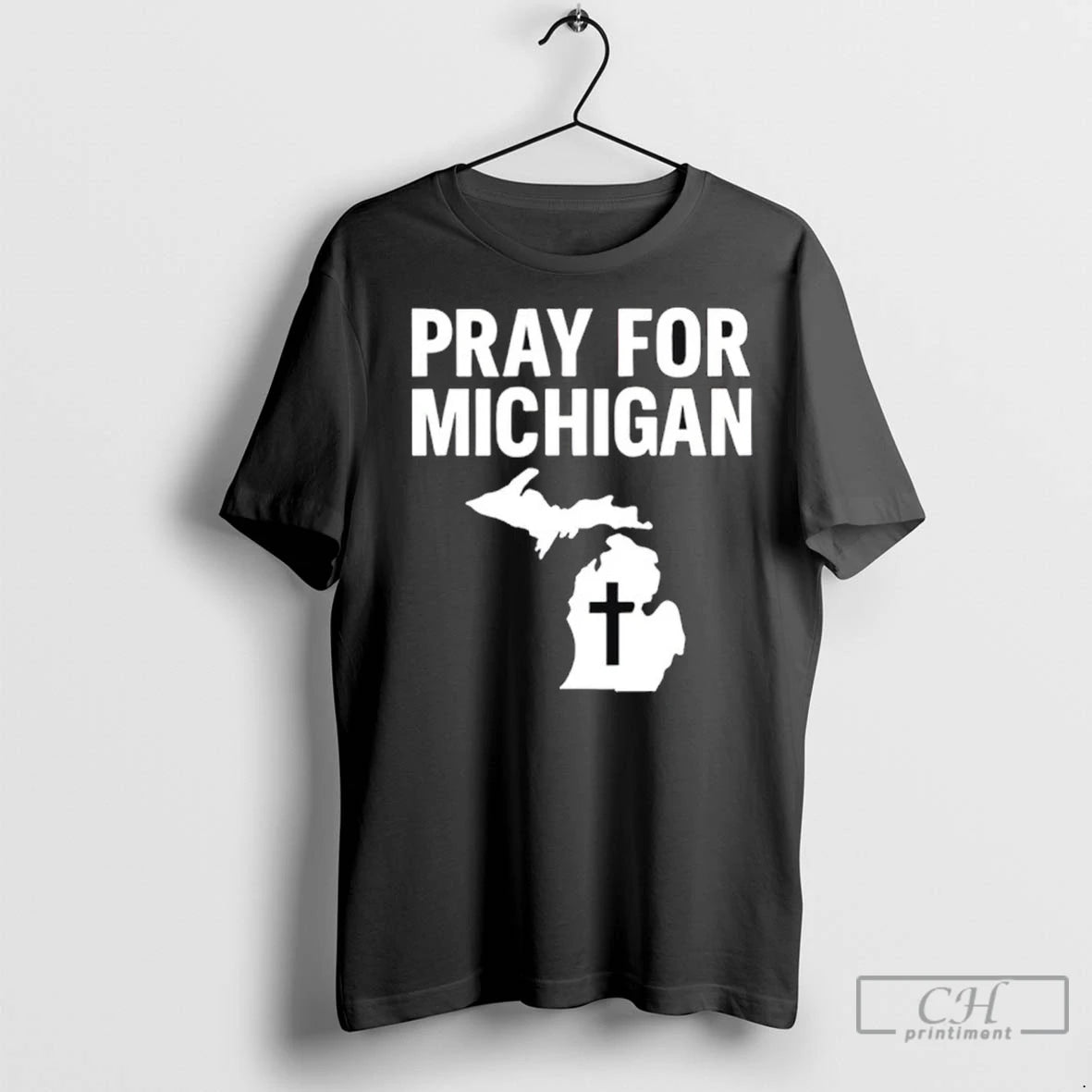 Pray For Michigan Stronger Together T Shirts