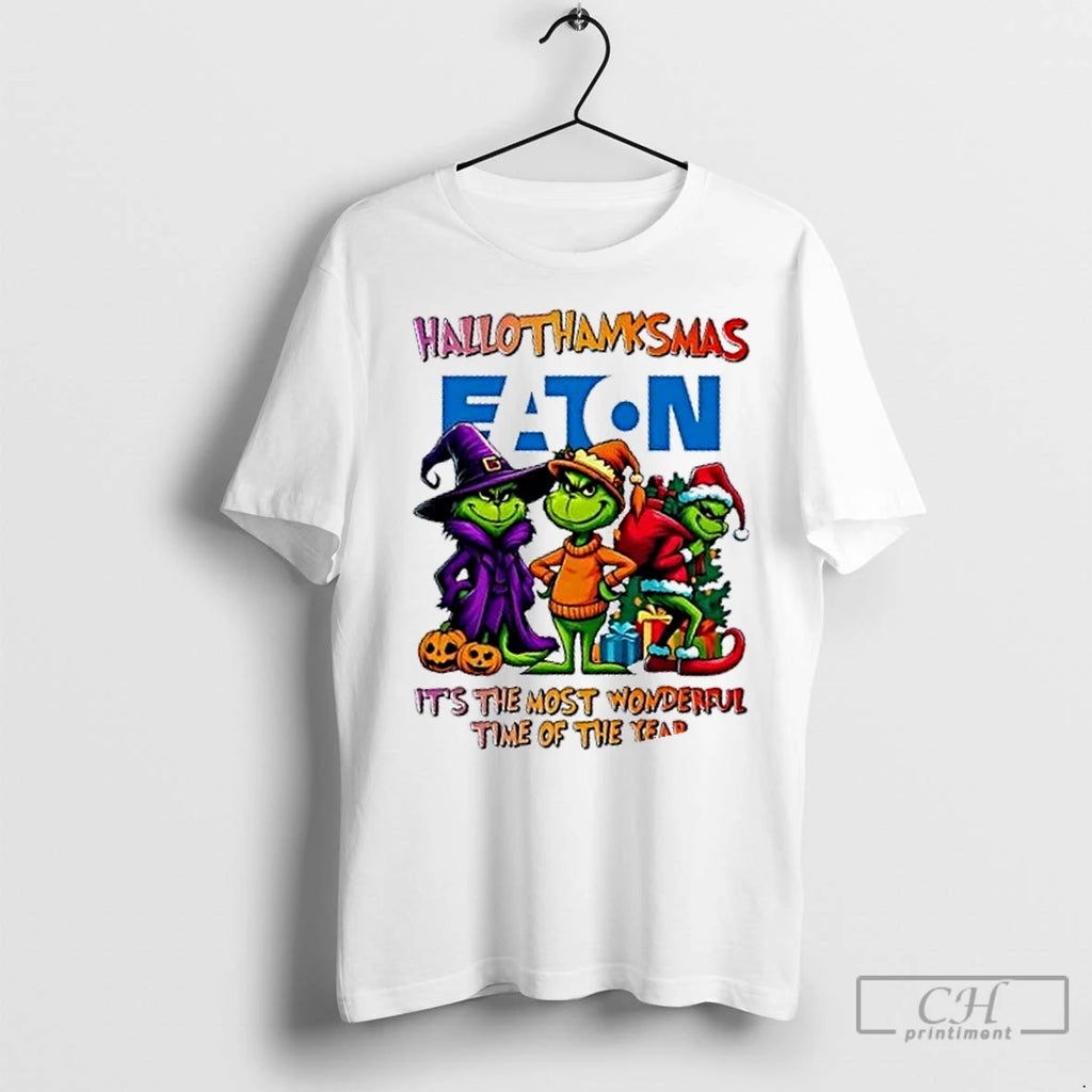 Premium 2025 Grinch X Eaton Corporation Its The Most Wonderful Time Of The Year Happy