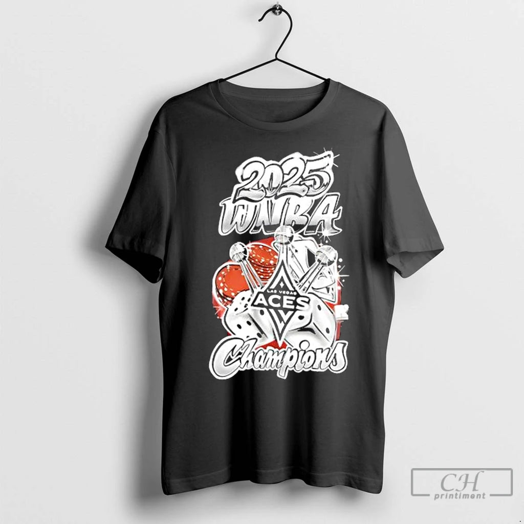 Premium 2025 Wnba Champions Las Vegas Aces Logo 2 Sided