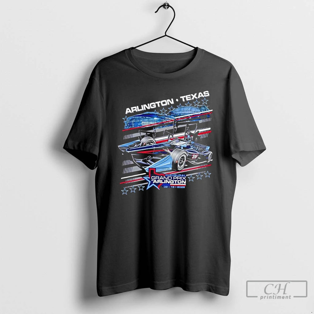 Premium 2026 Inaugural Grand Prix Of Arlington Ghost Car T Shirts