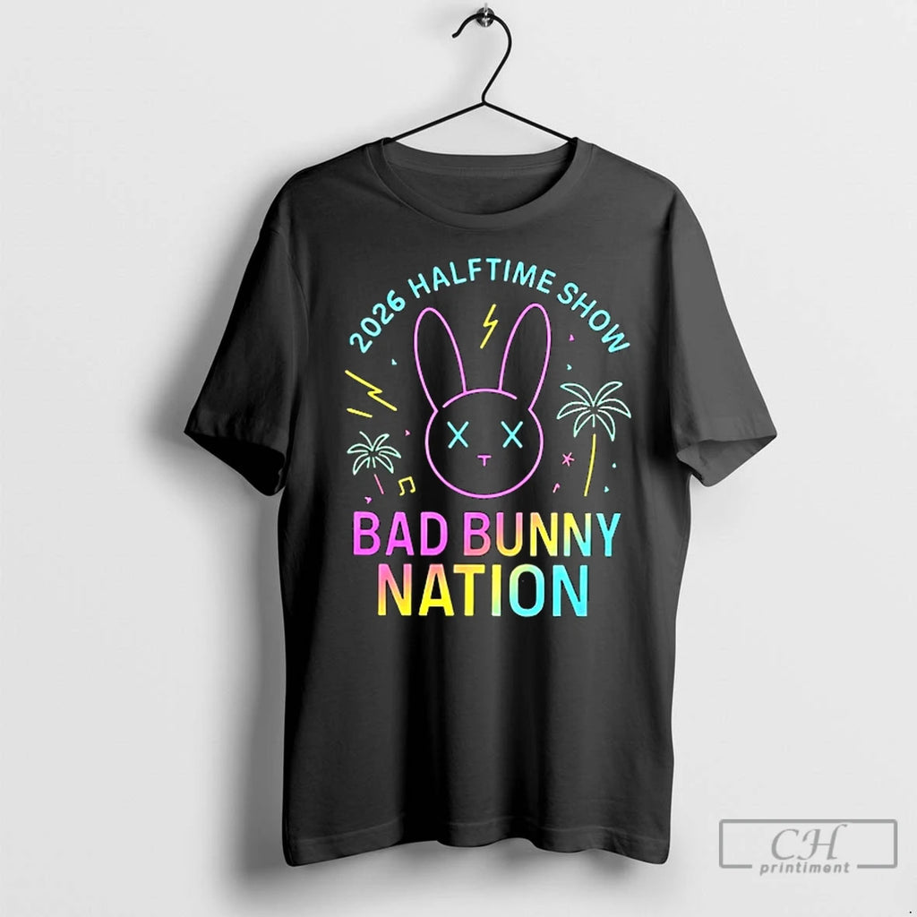 Premium 2026 Halftime Show Bad Bunny Nation Ceramic Ceramic And Classic Dad Cap