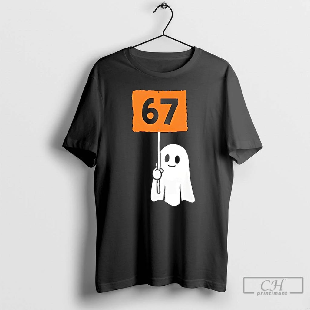 Premium 67 Meme Humor 6 7 Funny Six Seven Halloween T Shirts