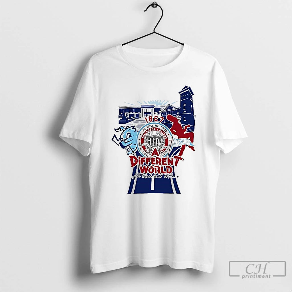 Premium A Different World Talladega College Logo T Shirts