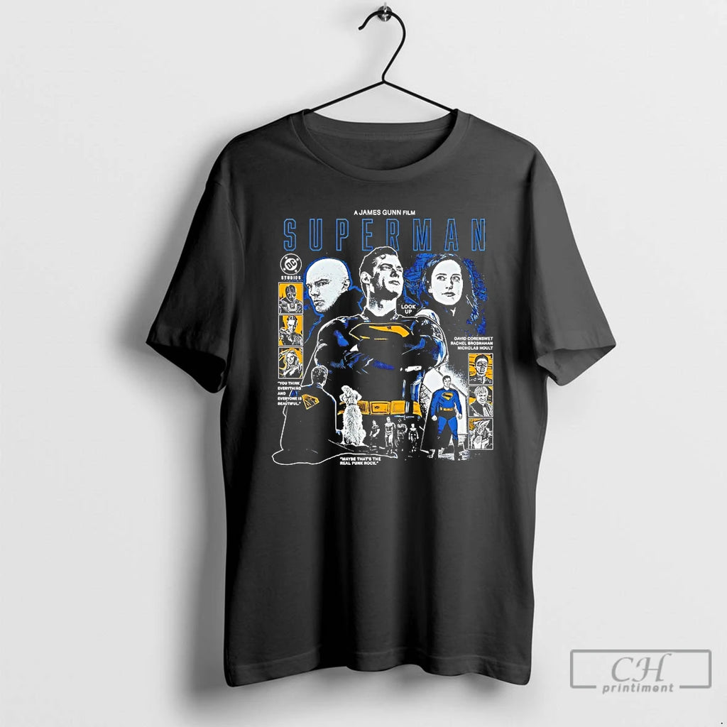 Premium A James Gunn Film Superman Dc Studios T Shirts