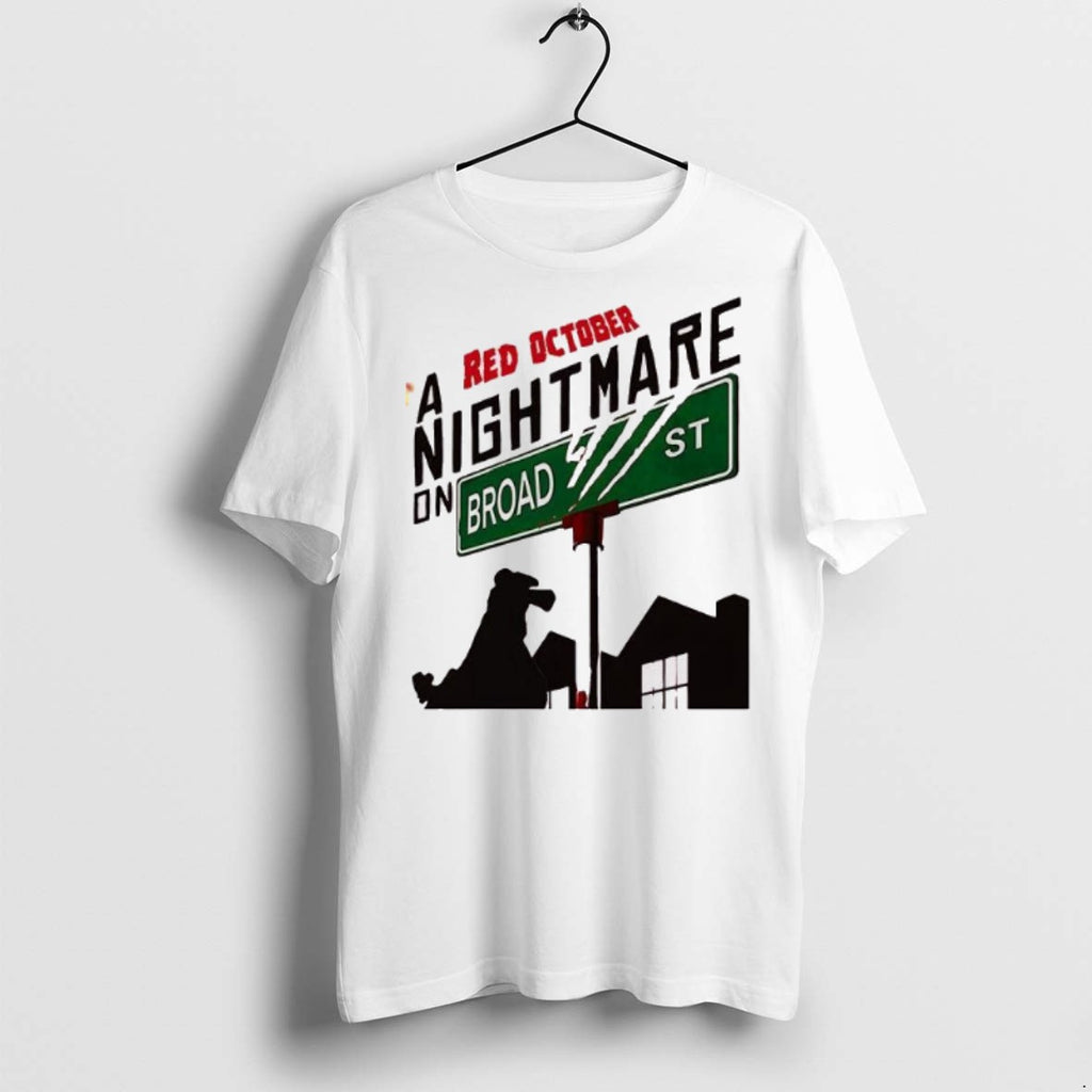 Premium A Red October Broad Street Nightmare T Shirts