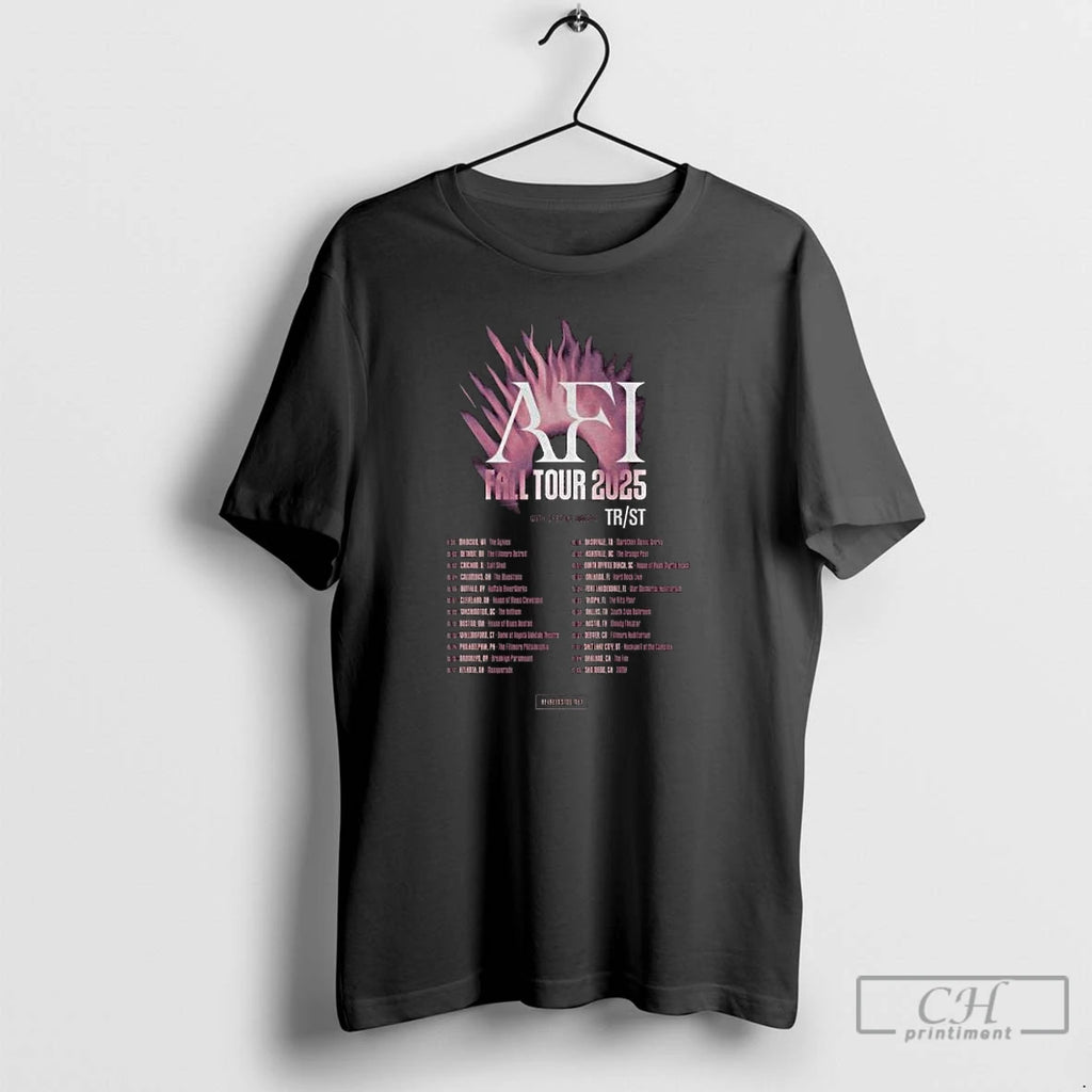 Premium Afi Fall Tour 2025 Long Sleve T Shirts