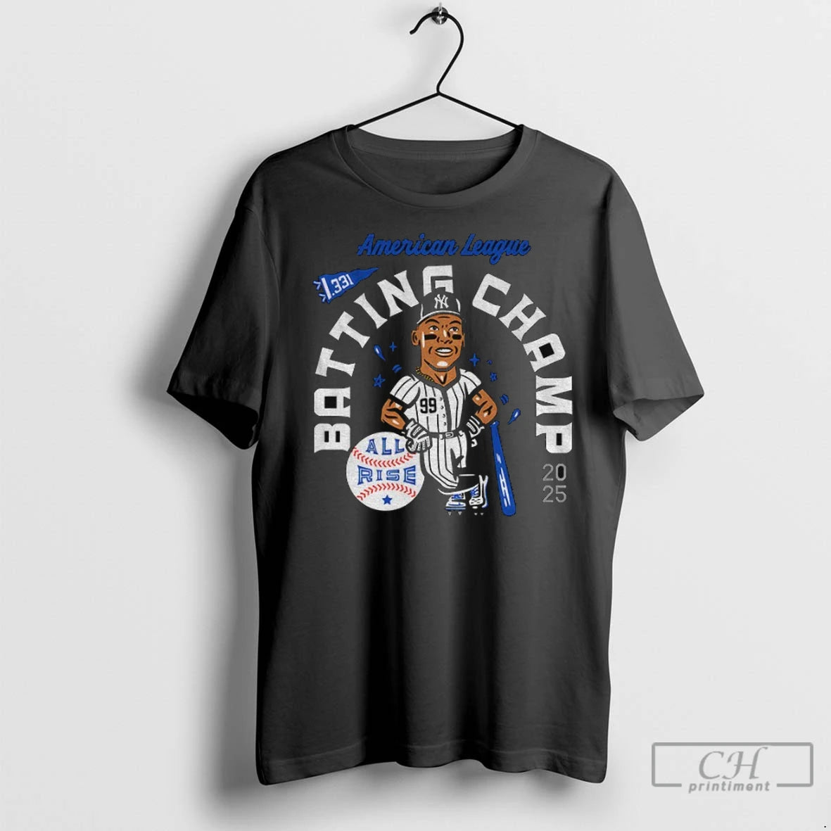 Premium Aaron Judge New York Yankees Mlb Baseball American League Batting Champ 2025