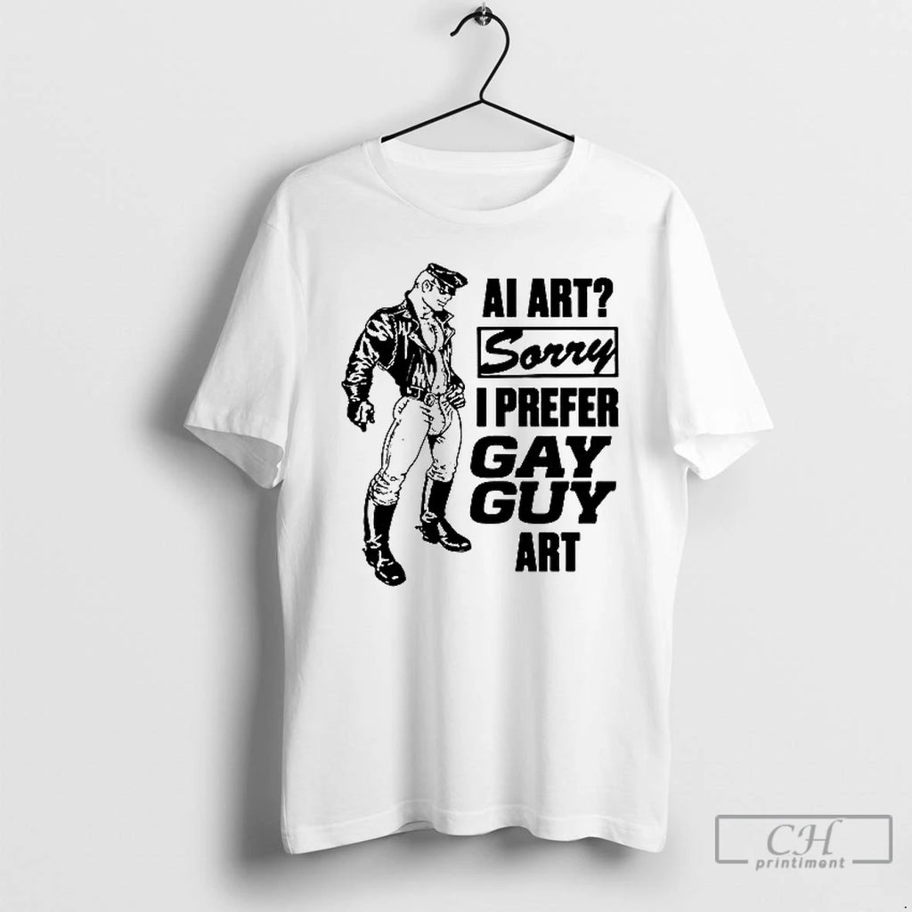 Premium Ai Art Sorry I Prefer Gay Guy Art Ceramic Ceramic And Classic Dad Cap