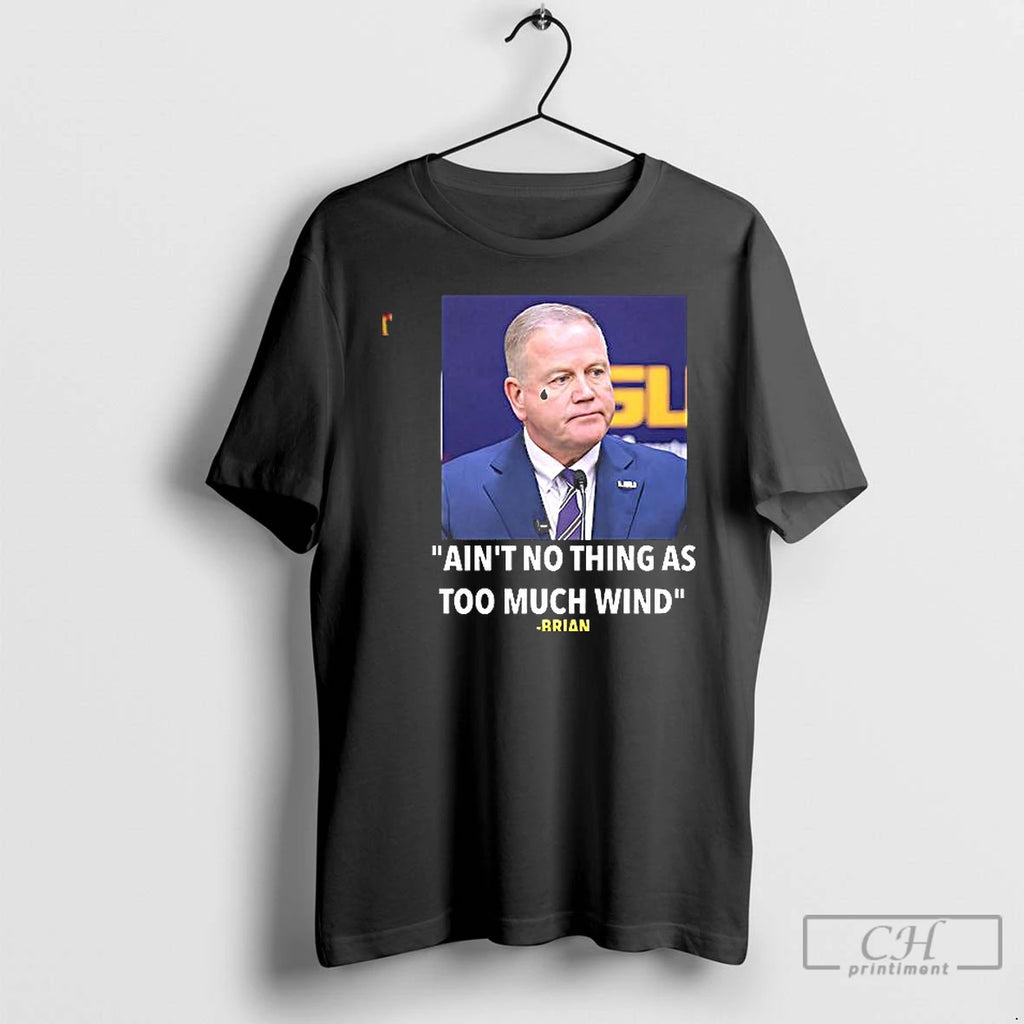 Premium Aint Nothing As Too Much Wind Brian I Killed A Kid Kelly T Shirts