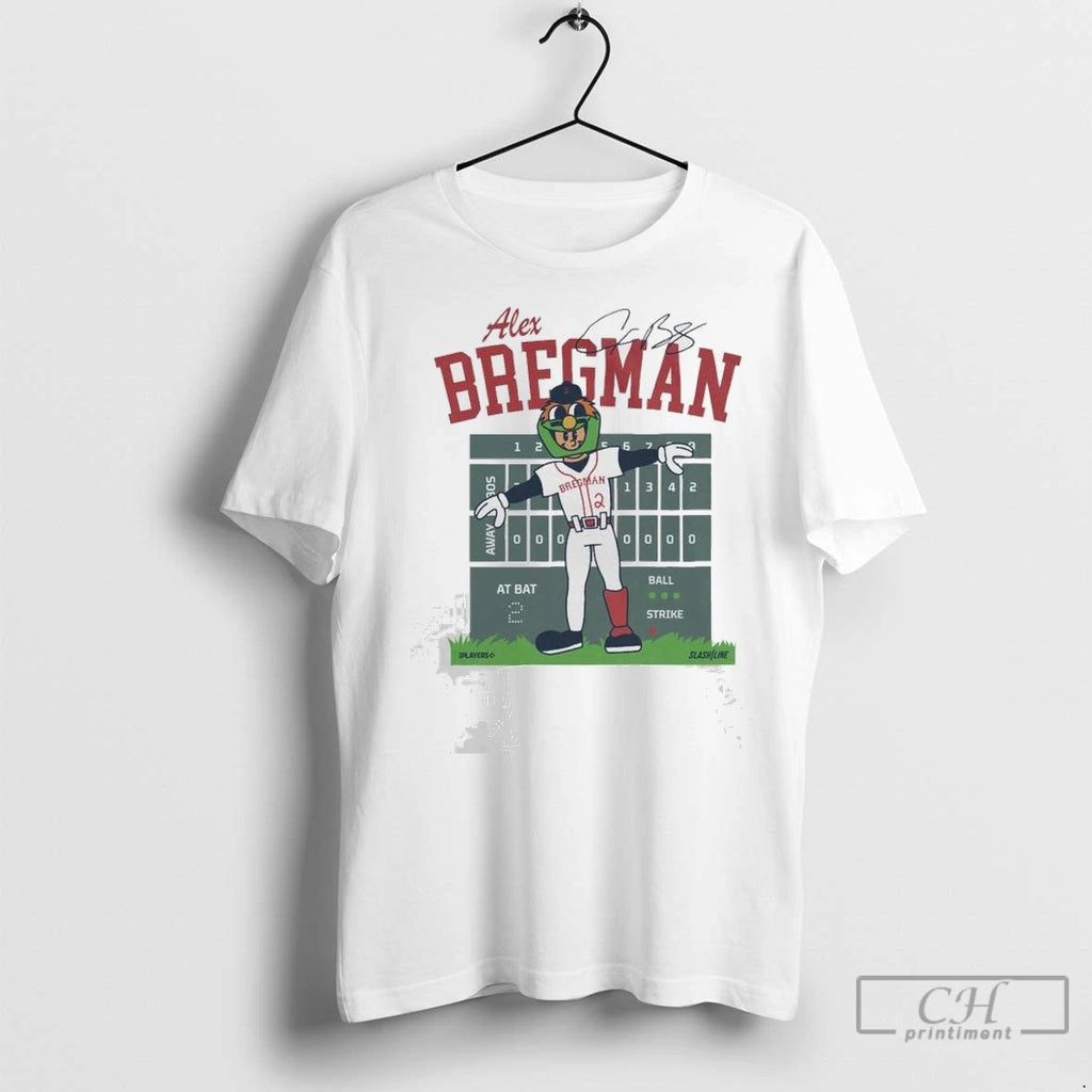 Premium Alex Bregman Boston Red Sox At Bat 2 Ball Strike