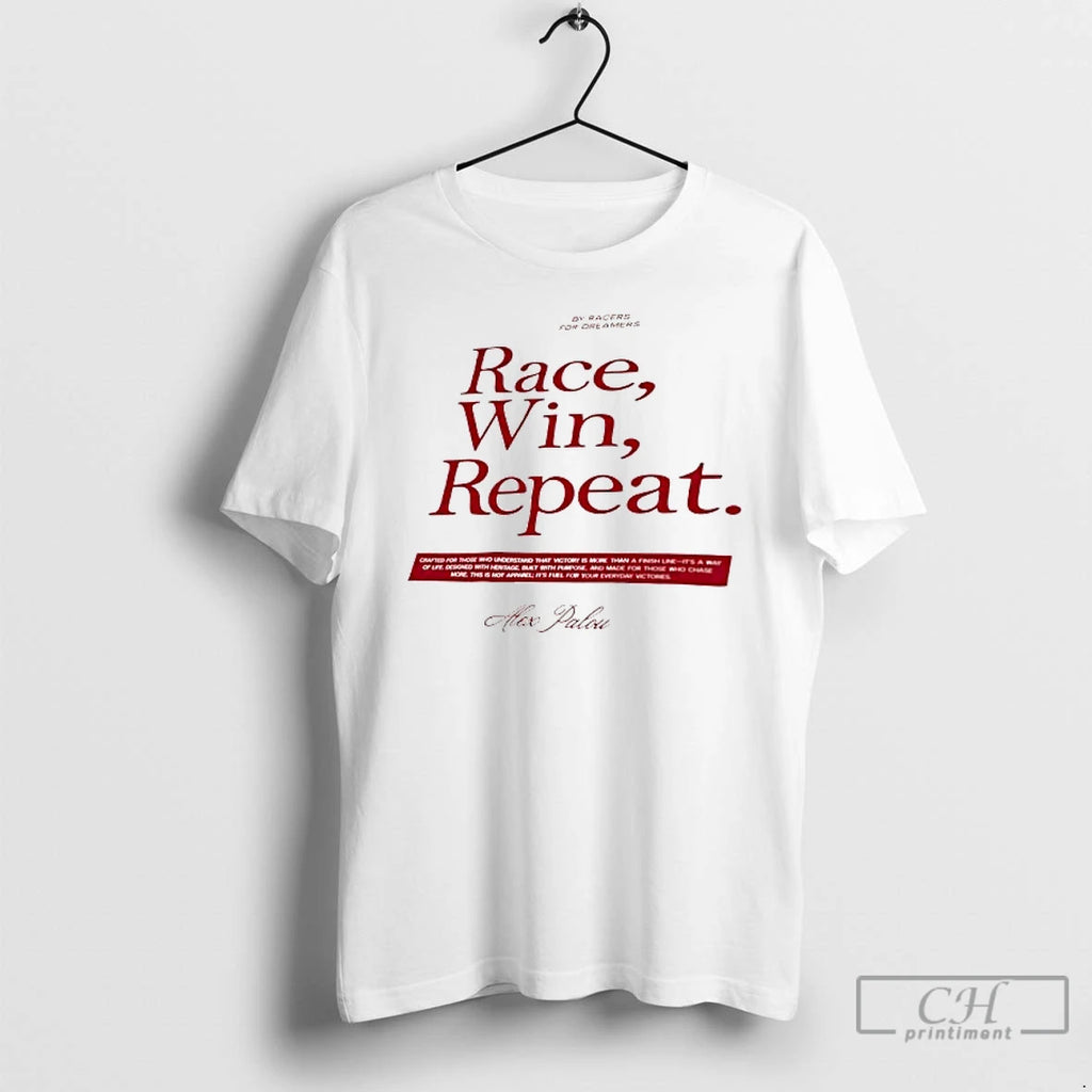 Premium Alex Palou Race Win Repeat Champions 2025 T Shirts