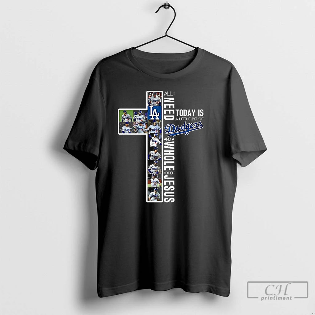 Premium All I Need Today Is A Little Bit Of Los Angeles Dodgers And