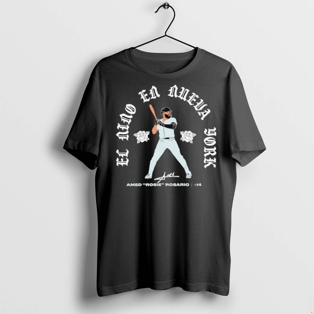 Premium Amed Rosie Rosario 14 New York Yankees El Nino En Nueva York Signature
