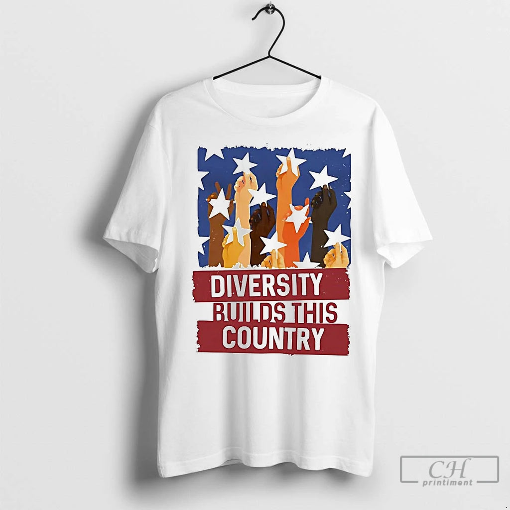 Premium America Resist Diversity Builds This Country