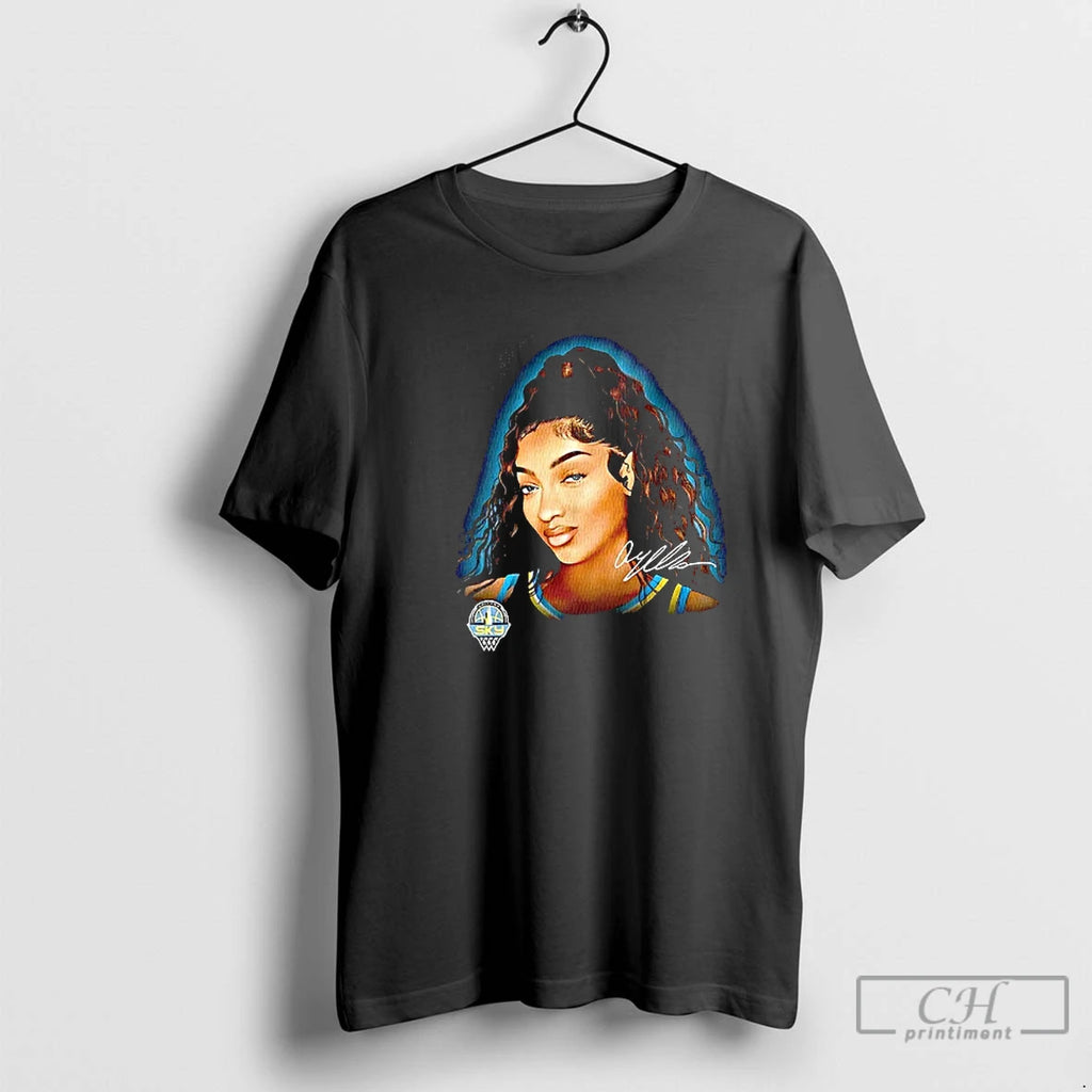 Premium Angel Reese Chicago Sky Wnbpa Playa Society Signature