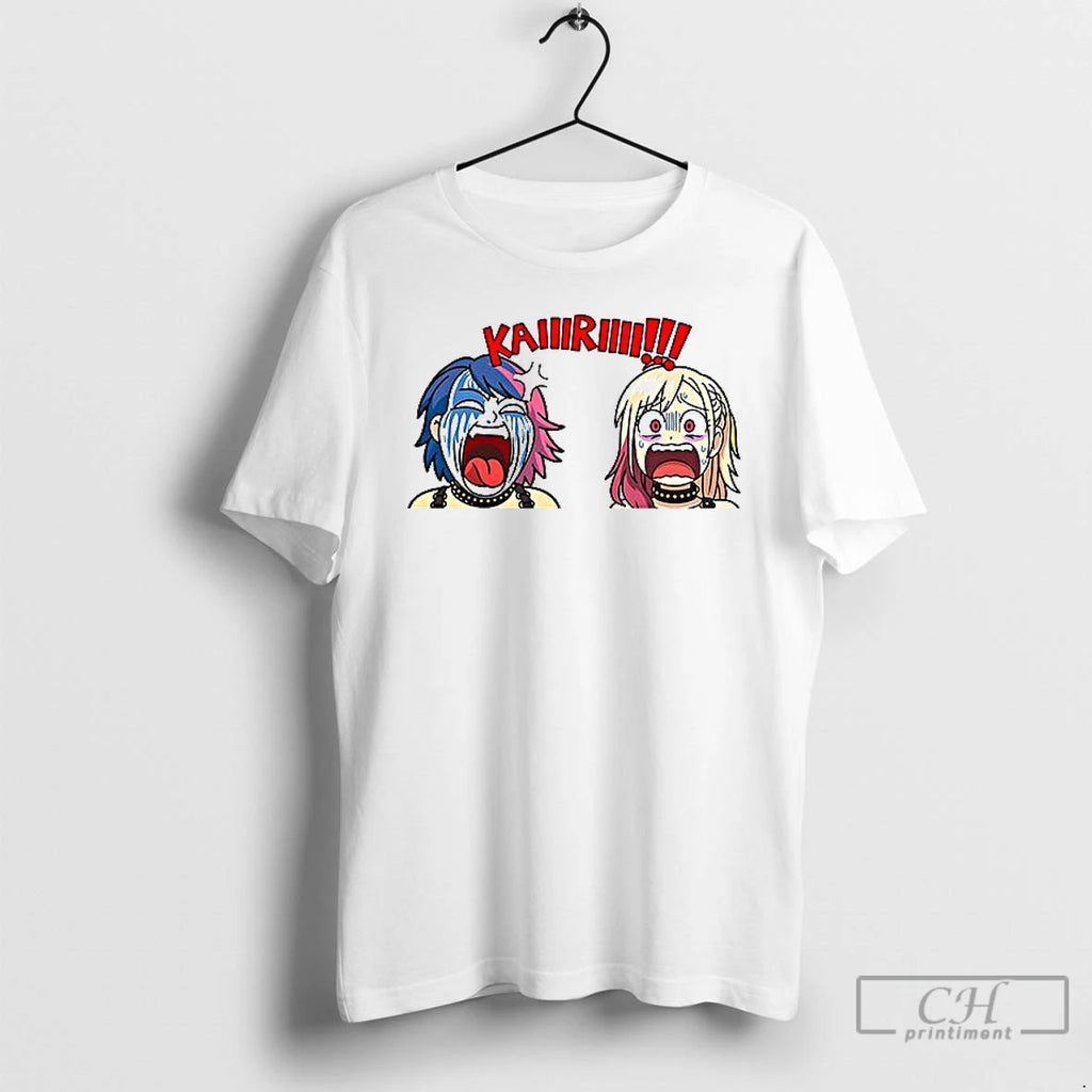 Premium Anime Screaming Kairi Funny Expression Ceramic Ceramic And Classic Dad Cap T Shirts