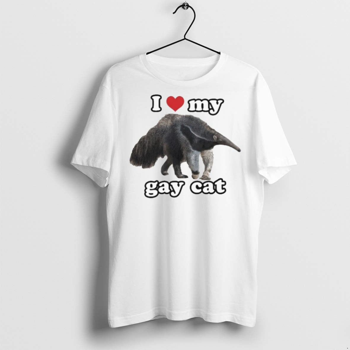 Premium Anteater I Love My Gay Cat Shirts T Shirts