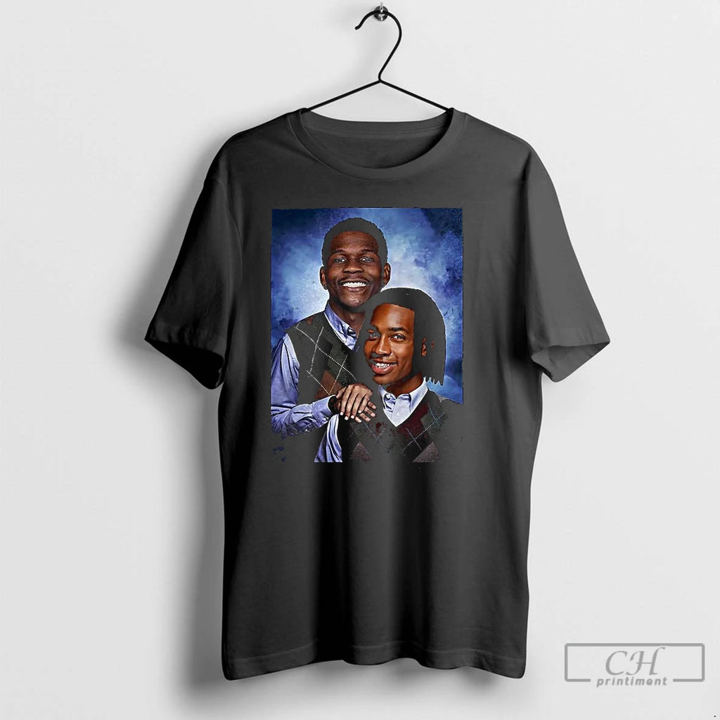 Premium Anthony Edwards And Rob Dillingham Minnesota Timberwolves Basketball Step Brothers T Shirts