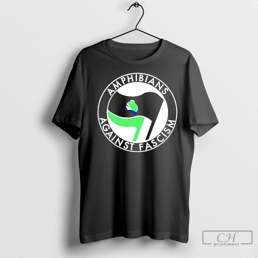 Premium Antifa Amphibians Against Fascism