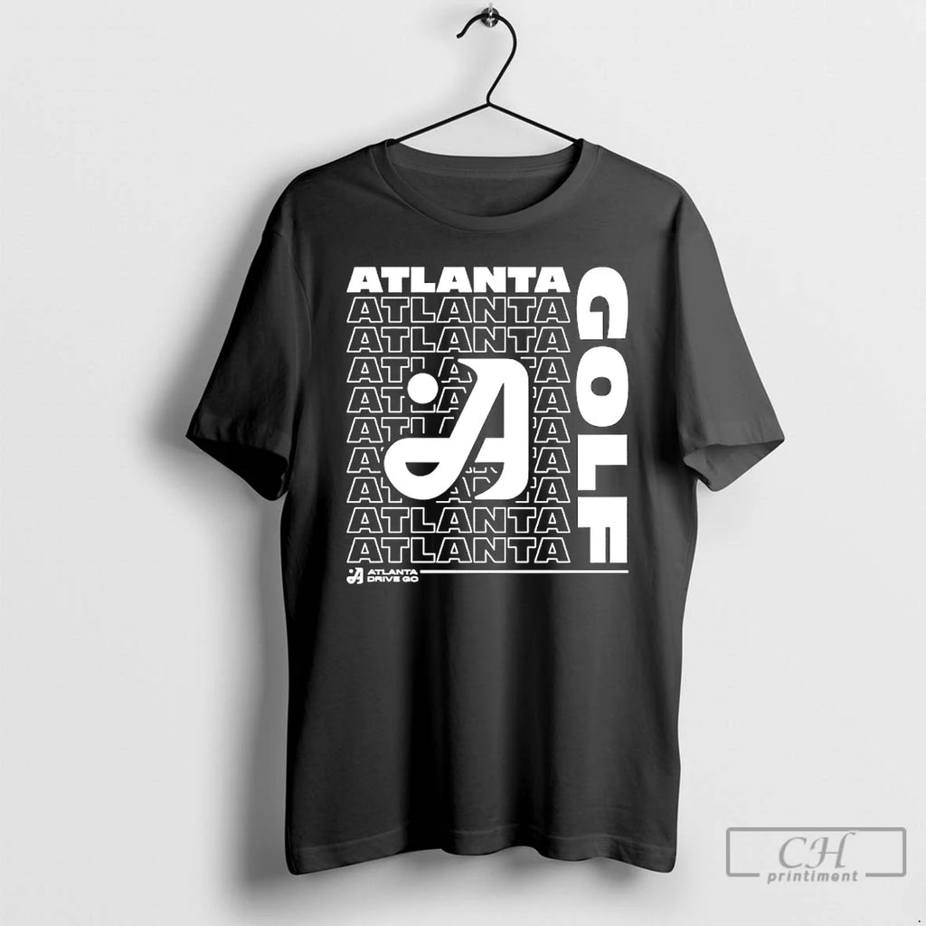 Premium Atlanta Drive Gc Repeat Outline T Shirts