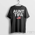 Premium Aunt Tifa American Flag Political