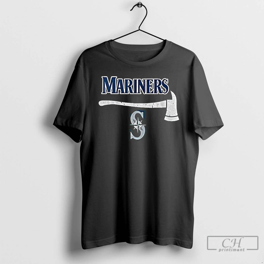 Premium Ax Seattle Mariners Mlb Baseball Logo T Shirts