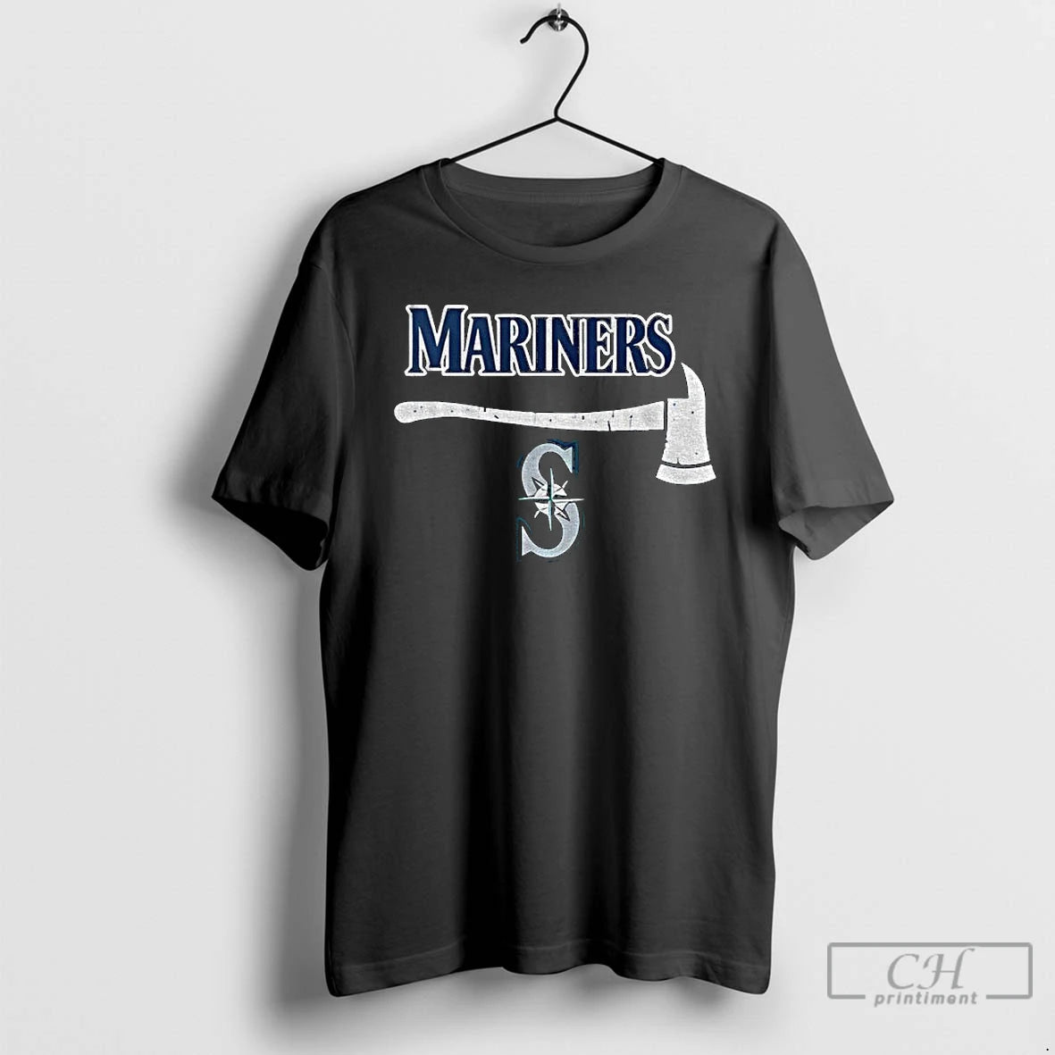 Premium Ax Seattle Mariners Mlb Baseball Logo T Shirts