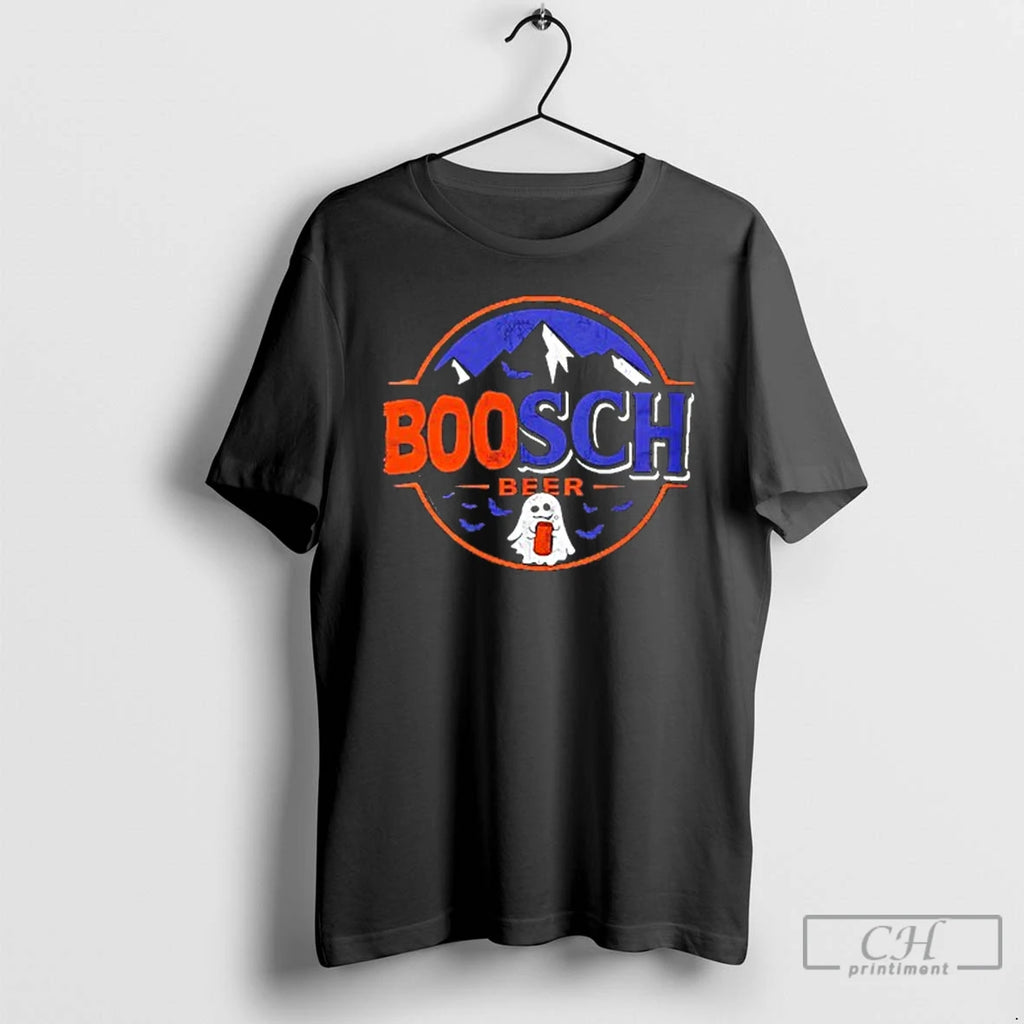 Premium Boosch Beer Halloween Logo T Shirts
