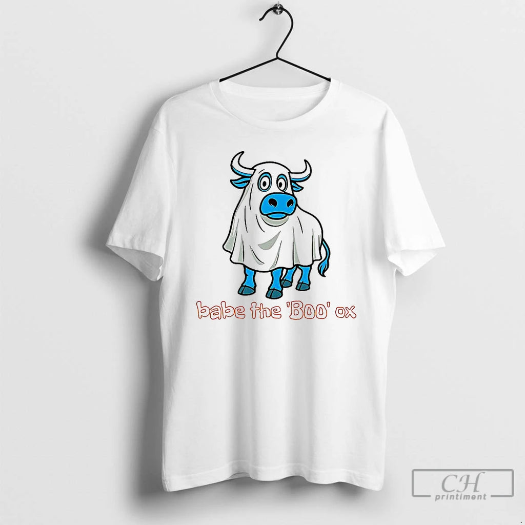 Premium Babe The Boo Ox Ghost Cow Halloween T Shirts