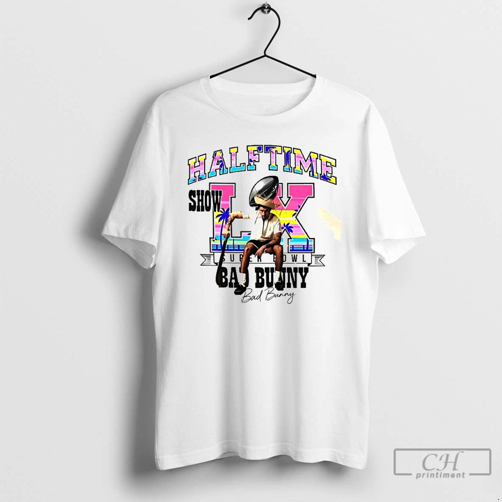 Premium Bad Bunny Bowl 2026 Halftime Show Lx Super Bown T Shirts