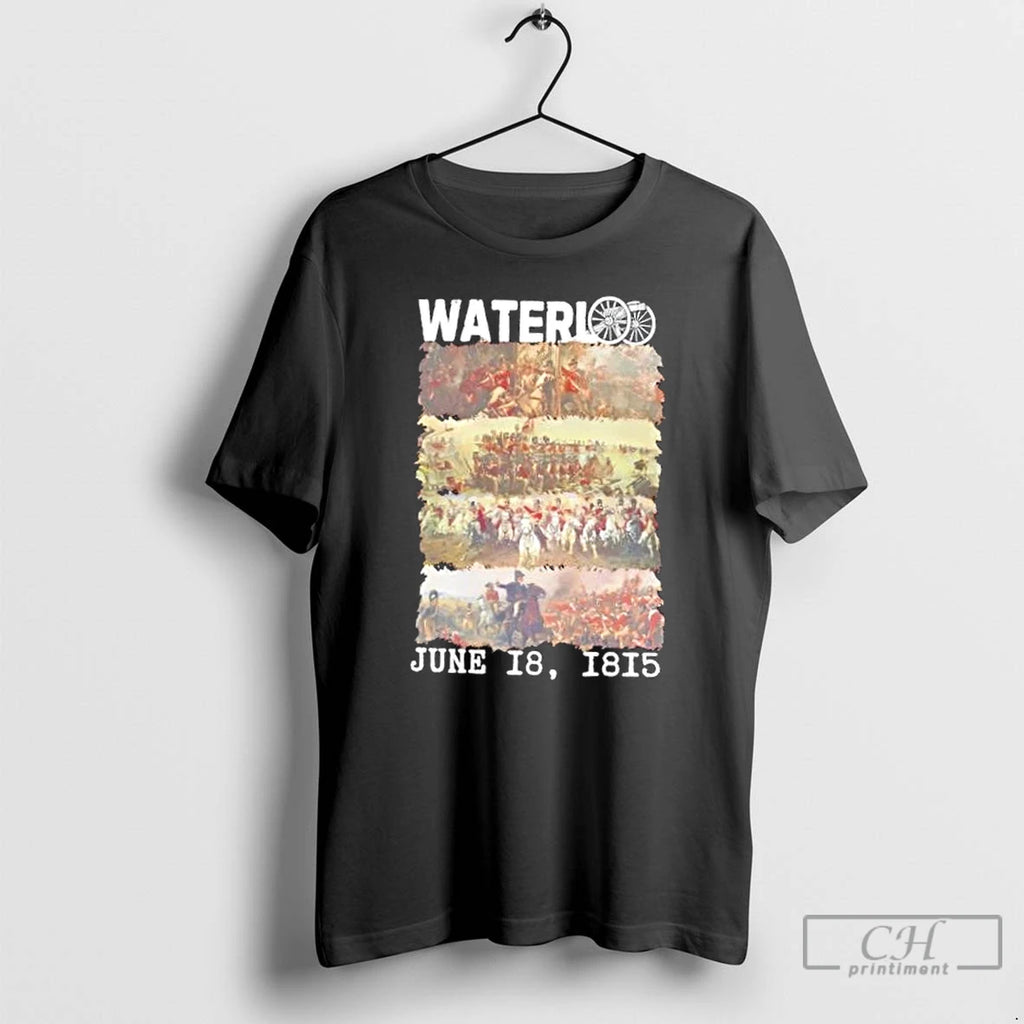 Premium Battle Of Waterloo 1815 June 1815 T Shirts