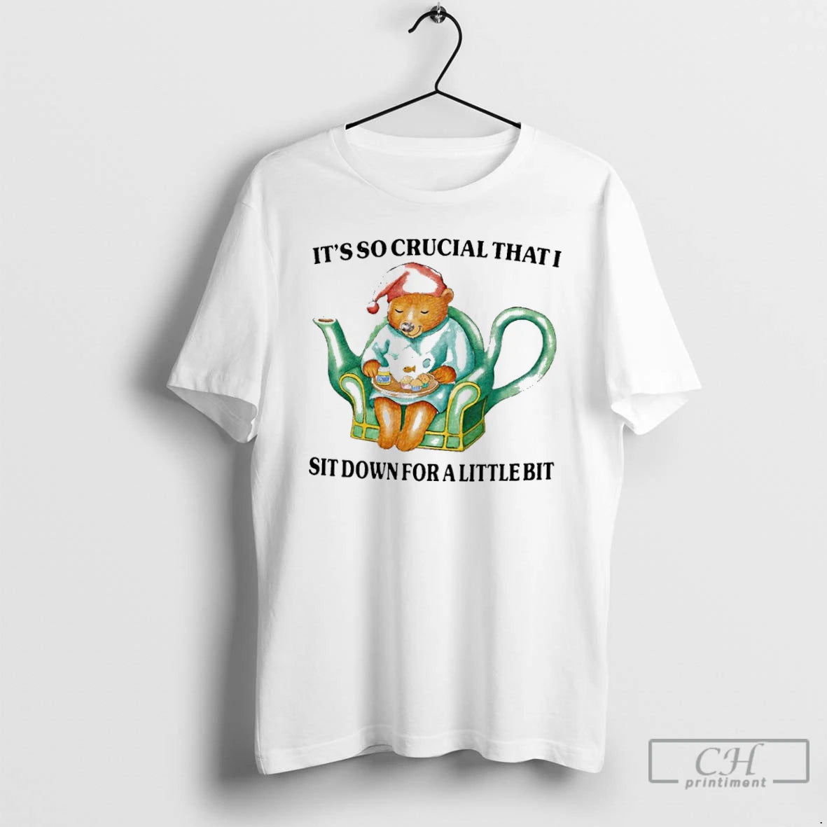 Premium Bear Its So Crucial That I Sit Down For A Little Bit T Shirts