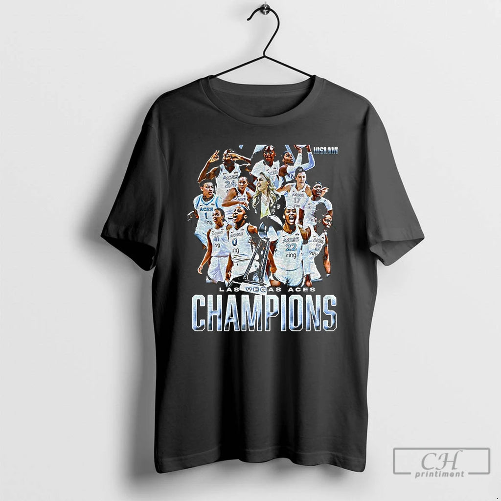 Premium Becky Hammon Las Vegas Aces Basketball Wnba Champions 2025 T Shirts