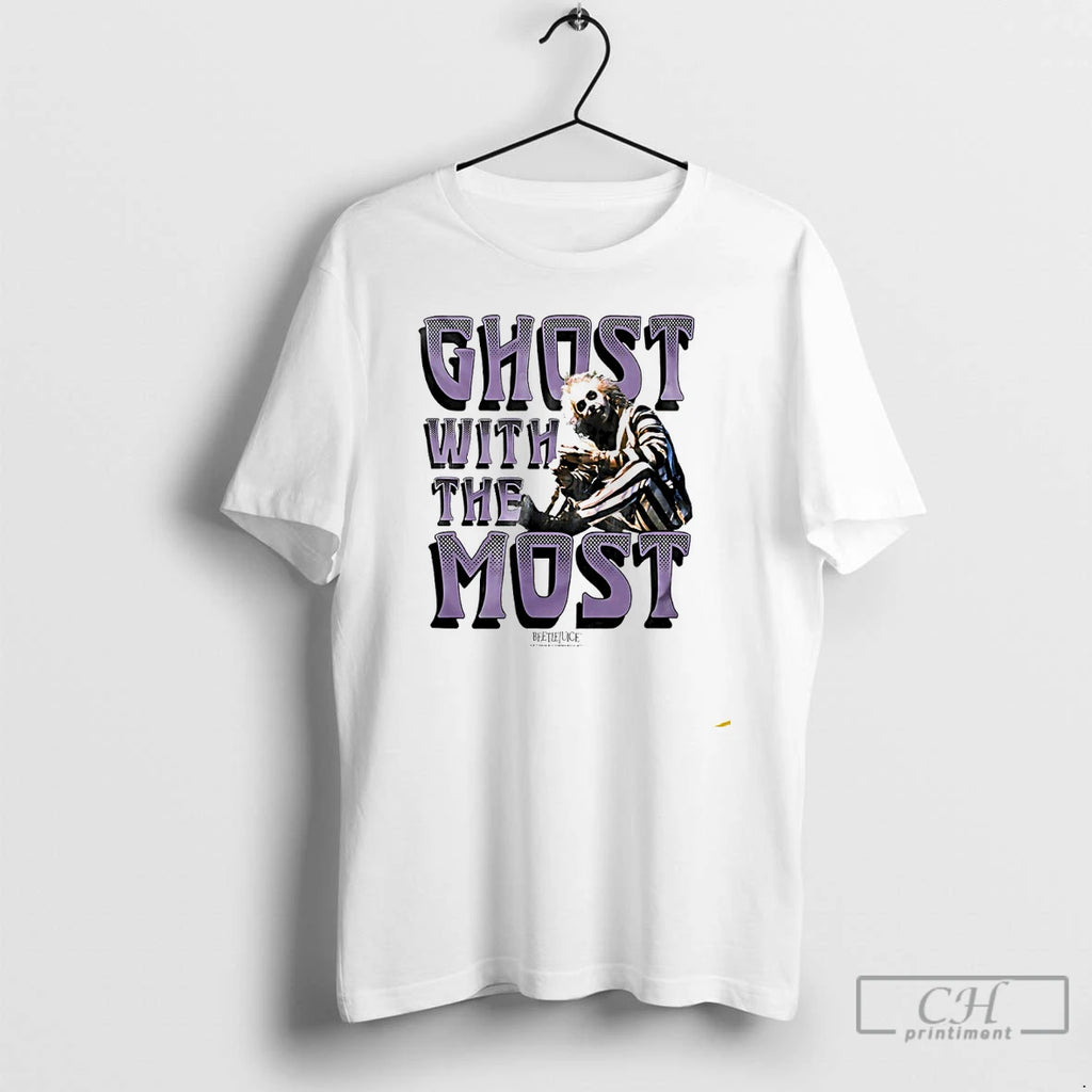 Premium Beetlejuice Ghost With The Most T Shirts