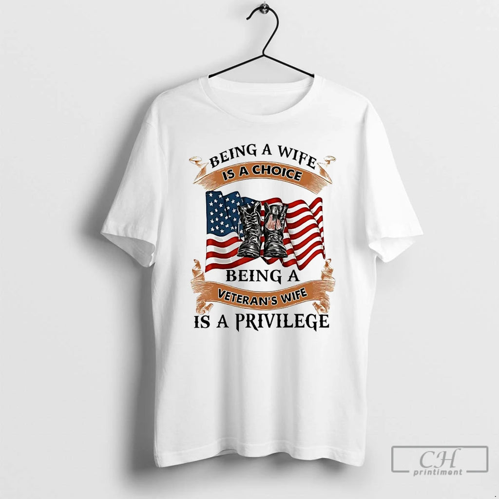 Premium Being A Wife Is A Choice Being A Veterans Wife Is A Privilege