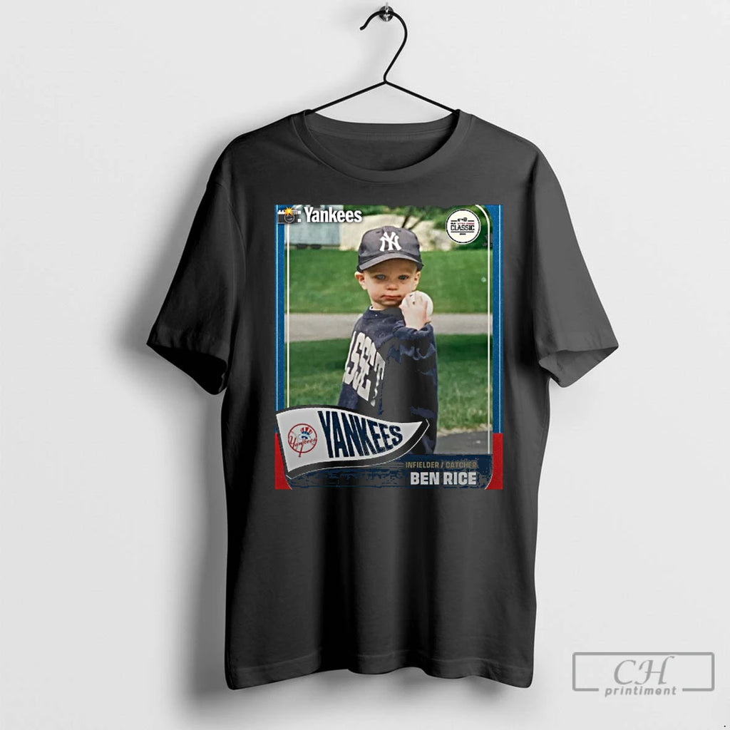 Premium Ben Rice Infielder Catcher New York Yankees Mlb Little League Classic In 2024