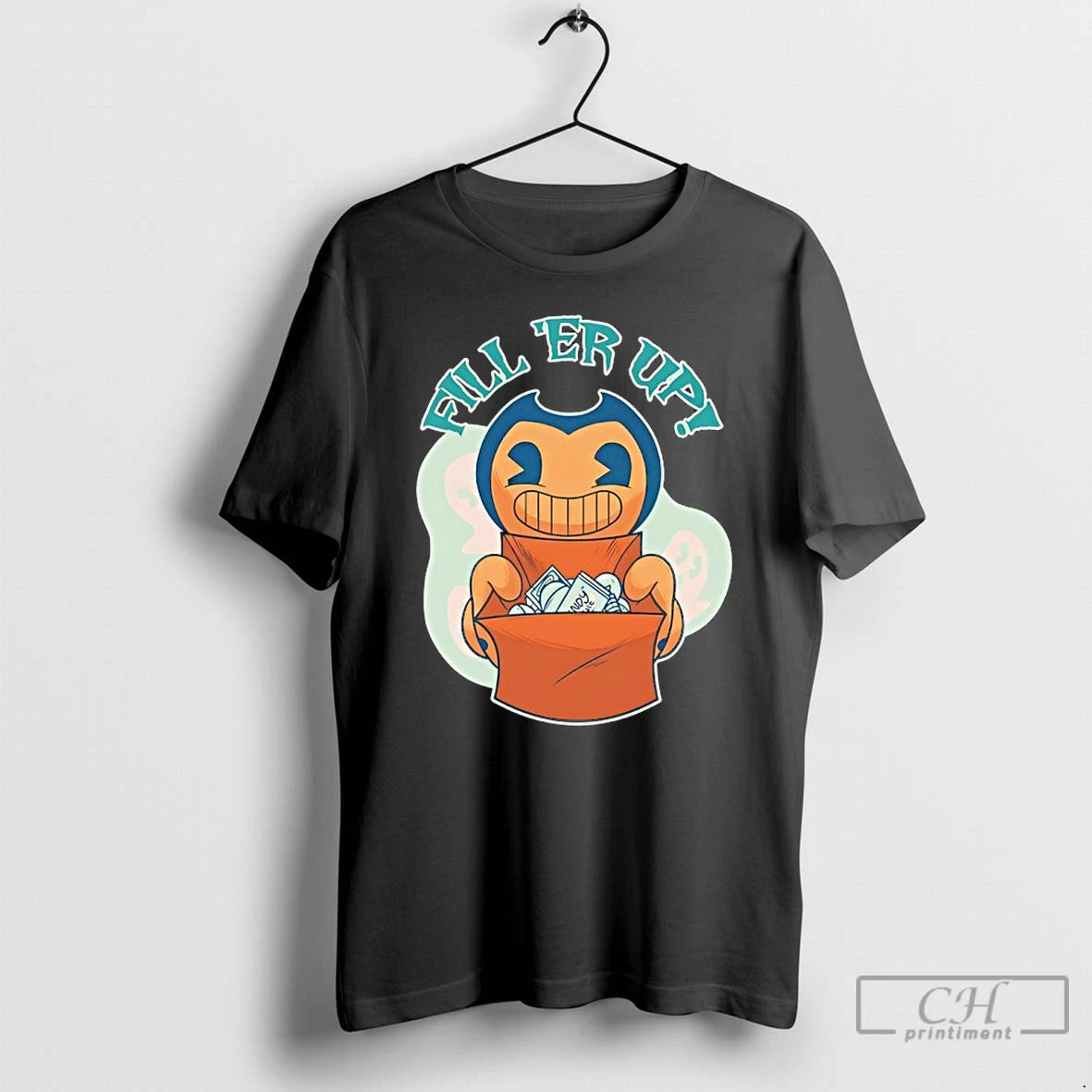 Premium Bendy Fill Er Up Halloween T Shirts