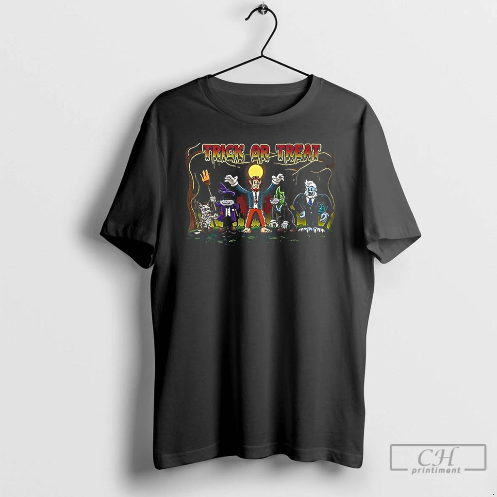 Premium Bennie And Crew Trick Or Treat T Shirts