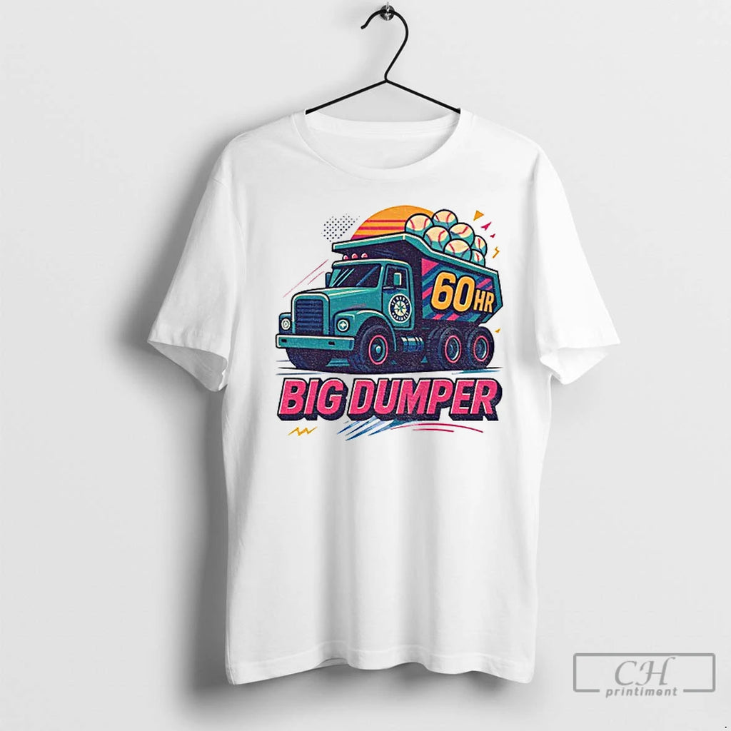 Premium Big Dumper 60 Home Runs Cal Raleigh Seattle Mariners