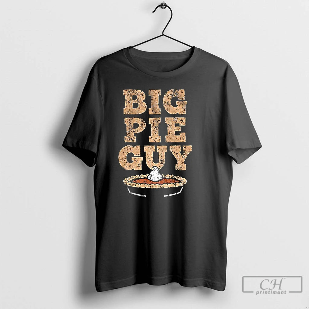 Premium Big Pie Guy 2025 Retro Graphic T Shirts